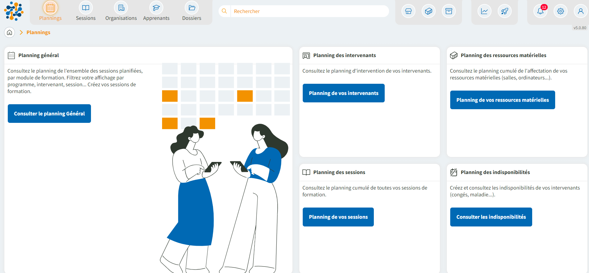 Simplifier la planification de vos formations