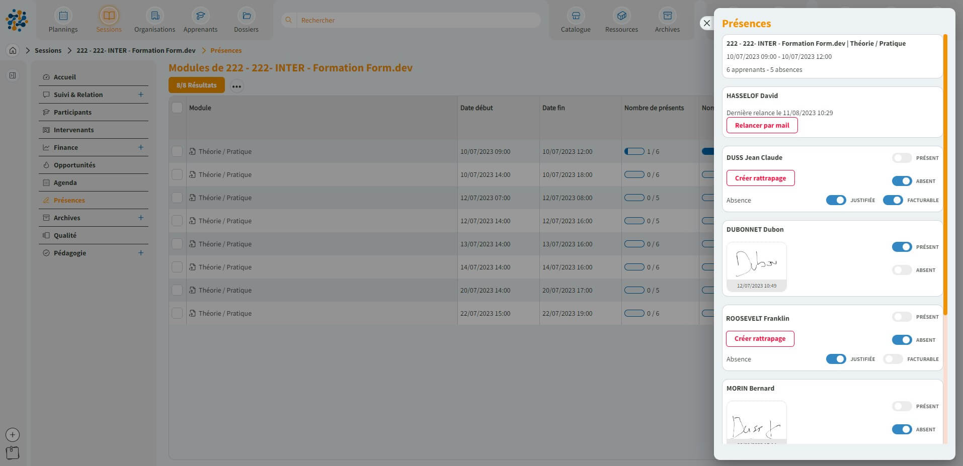 Envoyez vos demandes de sigantures automatiquement