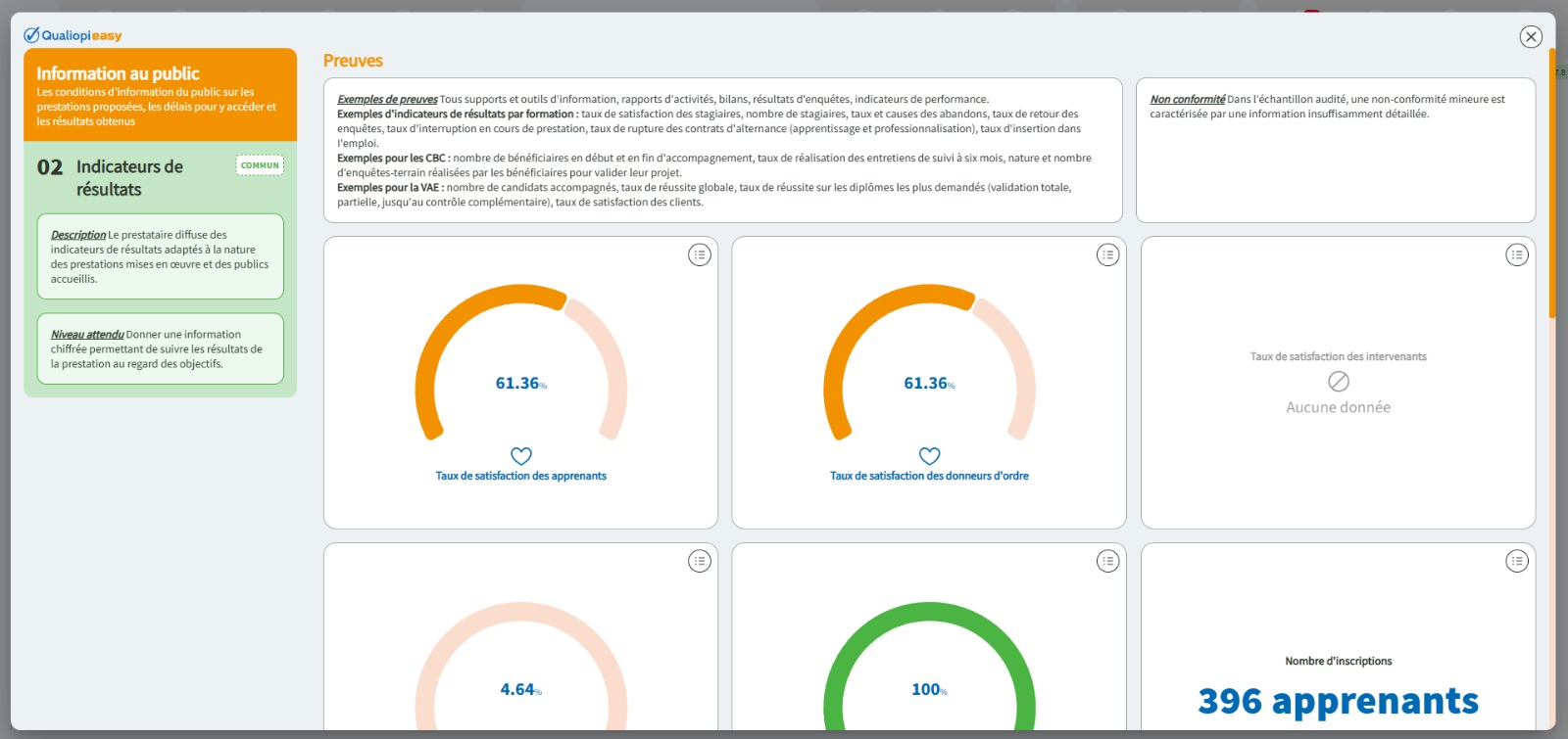 qualiopy easy interface
