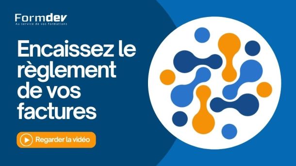 Encaissez le règlement de vos factures