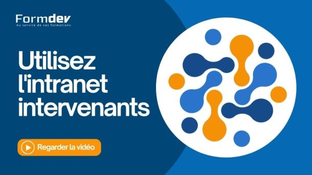 Utilisez l'intranet intervenants